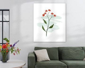 Bloemen in prachtige pastelkleuren van ArtDesign by KBK