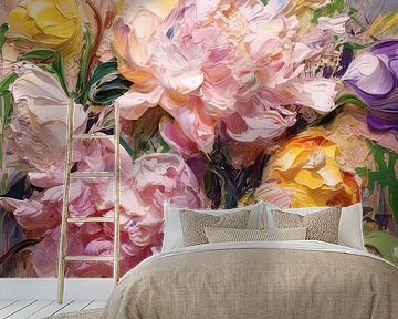 Pfingstrosen in Pastellfarben von Studio Allee