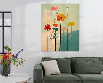 Colourful flowers "Flower power" by Studio Allee