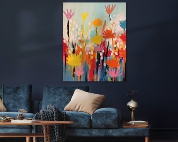 Colourful flowers "Flower power" by Studio Allee