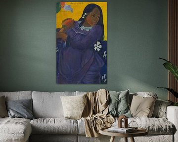 Femme à la mangue, Paul Gauguin - 1892
