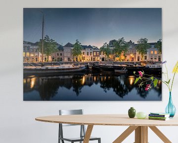 Brede Haven bij het vallen van de avond van Max ter Burg Fotografie