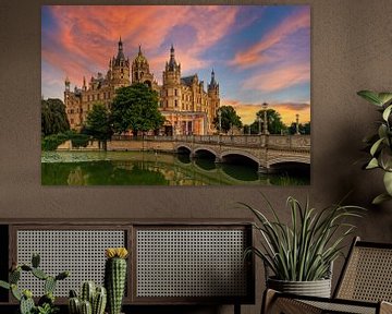 The Schwerin Palace by Heiko Lehmann