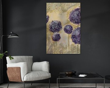 The allium Sunlight by Karin Frenay