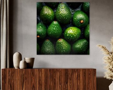 Avocados van boven van Studio XII