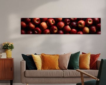 Panorama met rode appeltjes van boven van Studio XII