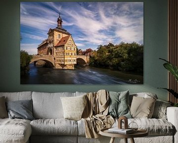 Oude stadhuis van Bamberg van Marita Autering