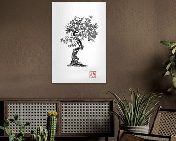 bonsai sur Péchane Sumie