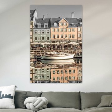COPENHAGEN VINTAGE Stilte op Nyhavn van Melanie Viola
