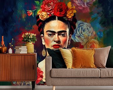 Frida malen - Frida von Wunderbare Kunst