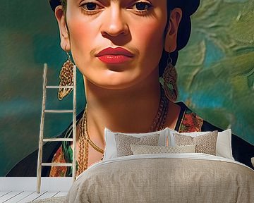 Frida - Porträt von Wunderbare Kunst