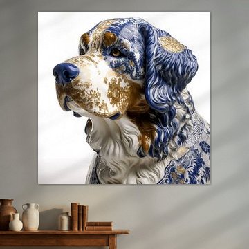 Berner Sennenhund Delfter Blau von Dunto Venaar