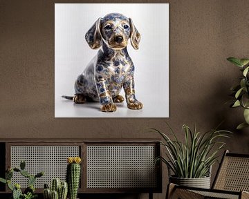 Puppy dachshund dachshund by Dunto Venaar