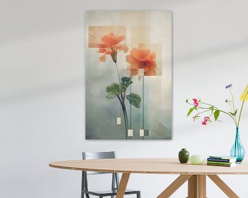 Stilleven pixel Bloemen van But First Framing