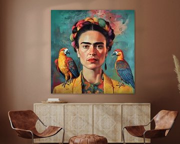 Porträt von Freitag Kahlo