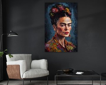 Portrait of Frida by Artsy
