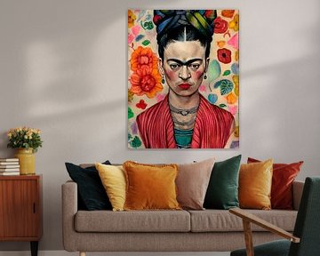 Frida et les fleurs sur Wolfsee