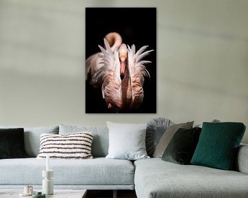 Flamingo van Design Wall Arts