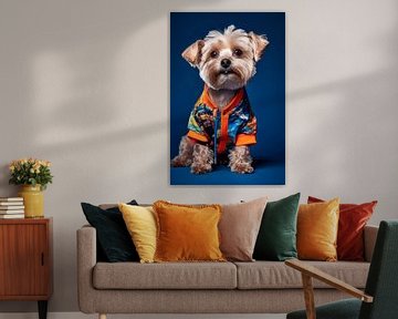 Colourful Dog Fashion by Maarten Knops