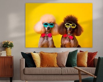 Comic Dog Fashion: Funny Dogs with Glasses by Maarten Knops