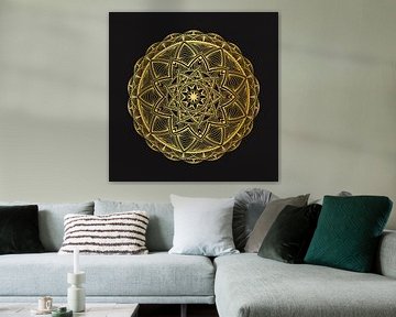 Fleur de mandala sur Plus Passie