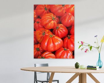 Tomatoes Coeur de Boeuf  by Nanette de Jong