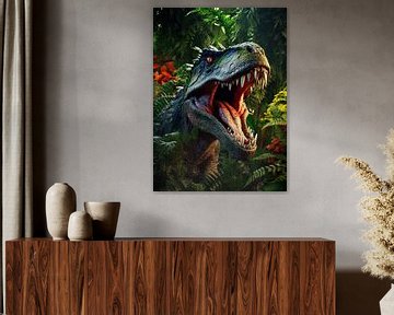 Tyrannosaurus Rex Dino van Studio Blikvangers