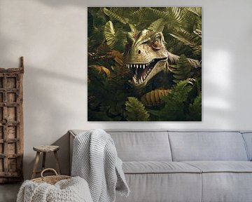 Dinosaurus Schilderij van Studio Blikvangers