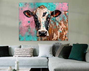 Vache sur Wall Wonder