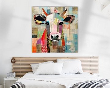 Vache sur Wall Wonder