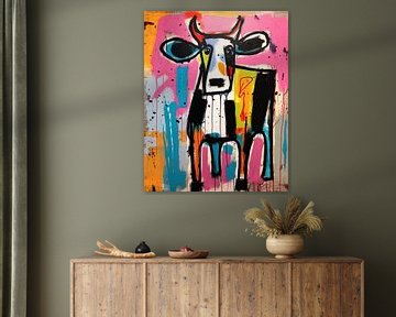 Vache sur Wall Wonder