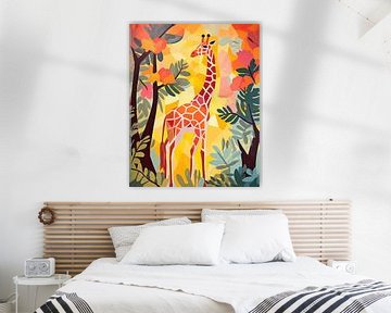 Girafe sur Wall Wonder