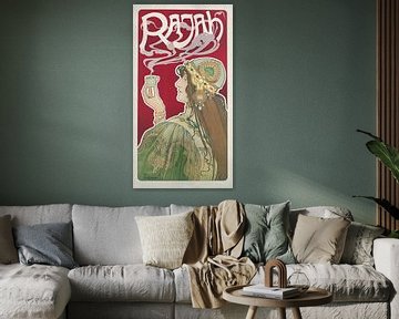 Advertising poster Rajah by Peter Balan