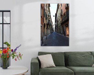 Verona a street in Italy