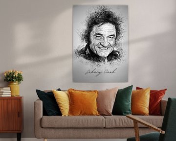 Johnny Cash van Albi Art