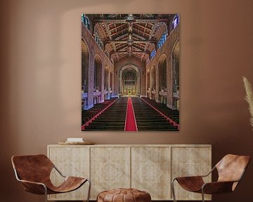 Das Heiligtum des Temple Emanu-El in New York City von Laszlo Regos