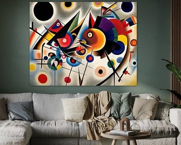 Modern kleurrijk abstract 2