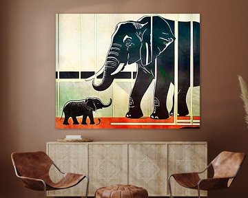 Elefanten von zam art
