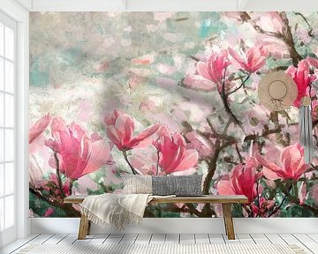 Das Feld der Magnolie von Flower artist Sander van Laar