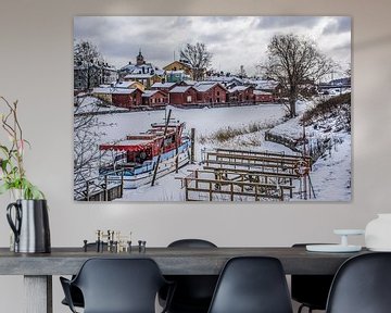 Winter landscape by Math Eijssen