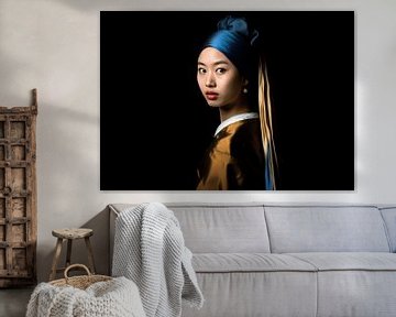 Oriental Pearl: A Tribute to Vermeer by Dutch_Luke