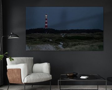 Bornrif lighthouse on Ameland by Peter Bartelings