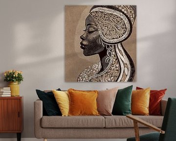 The Rhythmic Beauty of African Dance van Gisela- Art for You