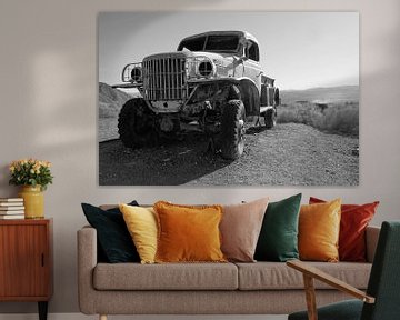 Dodge vintage truck Ghost Town Death Valley America USA by Deer.nl