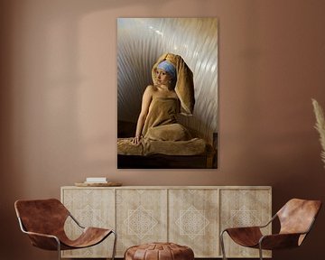 lady with the pearl in a spa van Elianne van Turennout