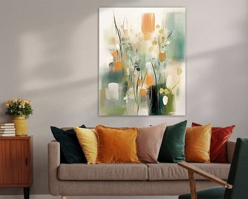 Botanisch abstract van Imagine