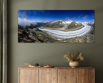 Aletsch Glacier in Switzerland by Achim Thomae