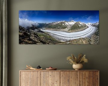 Glacier d'Aletsch en Suisse