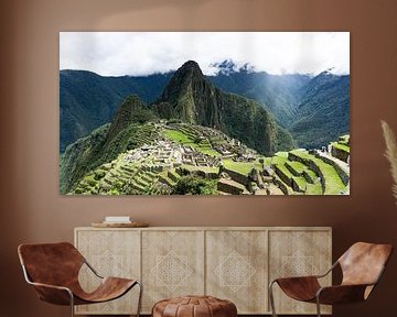 Peru - Blick auf Machu Picchu von Eline Willekens