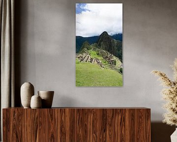 Peru - Zicht op Machu Picchu van Eline Willekens